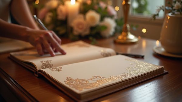 Capturer la voix des invités avec un livre d'or audio mariage