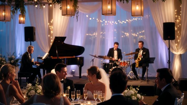 Comment réussir l'animation d'un mariage chic et élégant